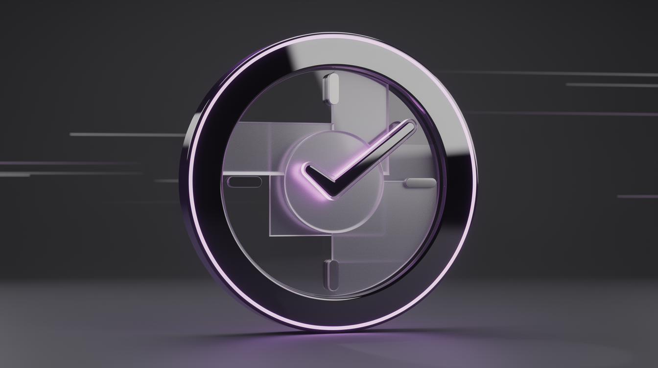 View-Through Conversion Performance Marketing lila 3D
