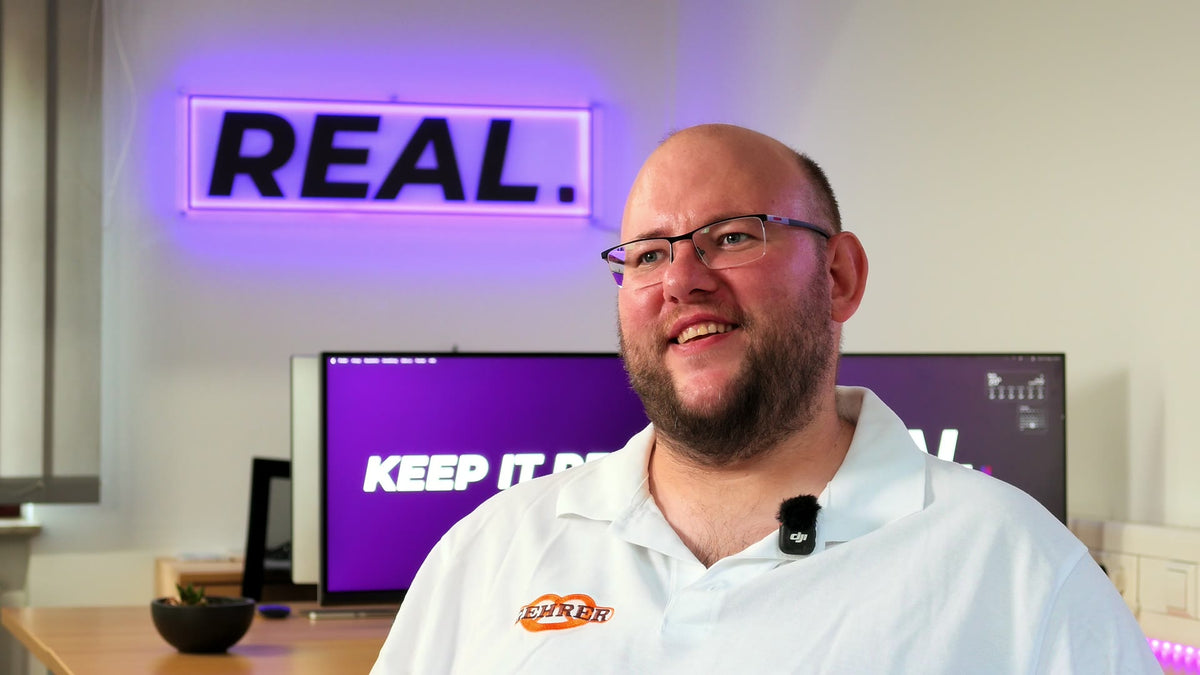 Bäckermeister Daniel Gehrer im Interview mit REAL. Social Media Agentur